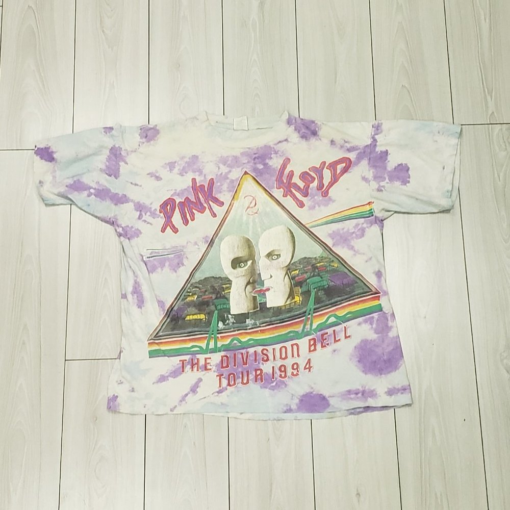 Pink Floyd The Division Bell Tour T Shirt Vintage